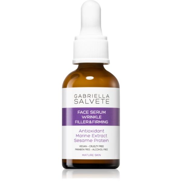 Gabriella Salvete Face Serum Wrinkle Filler & Firming ser pentru fermitate împotriva ridurilor 30 ml-Țena