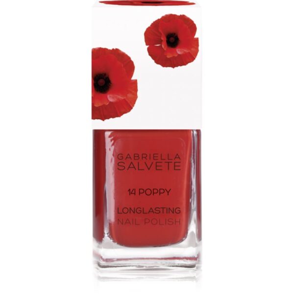 Gabriella Salvete Flower Shop lac de unghii cu rezistenta indelungata culoare 14 Poppy 11 ml-ro