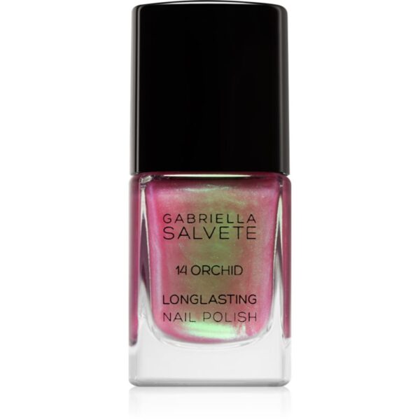 Gabriella Salvete Longlasting Enamel lac de unghii cu efect holografic culoare 14 Orchid 11 ml-Țena