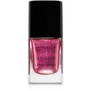 Gabriella Salvete Longlasting Enamel lac de unghii cu rezistenta indelungata cu particule stralucitoare culoare 32 Flamingo 11 ml-ro