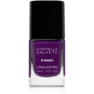 Gabriella Salvete Longlasting Enamel lac de unghii cu rezistenta indelungata lucios culoare 10 Raisin 11 ml-ro