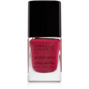 Gabriella Salvete Longlasting Enamel lac de unghii cu rezistenta indelungata lucios culoare 28 Candy Apple 11 ml-Țena