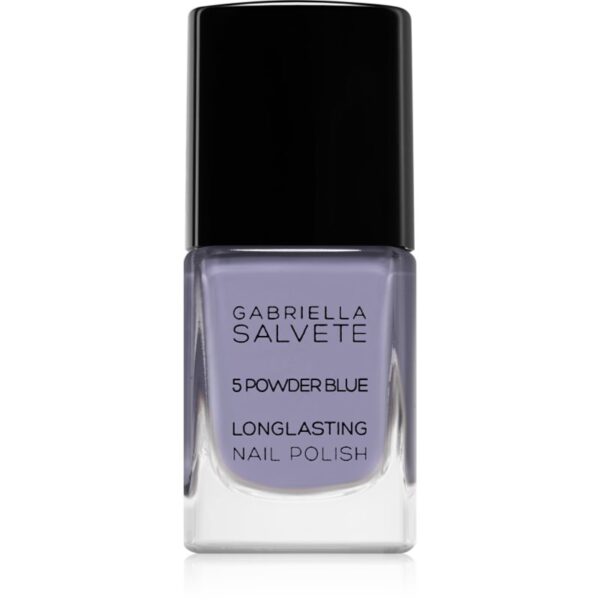 Gabriella Salvete Longlasting Enamel lac de unghii cu rezistenta indelungata lucios culoare 5 Powder Blue 11 ml-ro