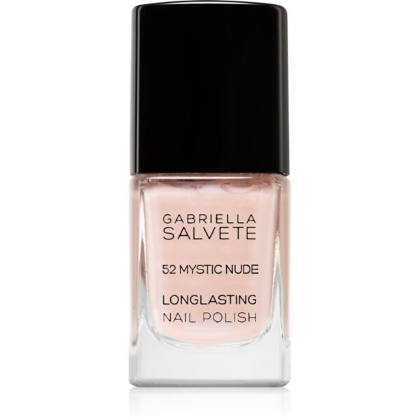 Gabriella Salvete Longlasting Enamel lac de unghii cu rezistenta indelungata lucios culoare 52 Mystic Nude 11 ml-Țena