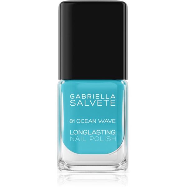 Gabriella Salvete Longlasting Enamel lac de unghii cu rezistenta indelungata lucios culoare 81 Ocean Wave 11 ml-Țena