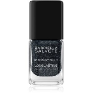 Gabriella Salvete Longlasting Enamel lac de unghii cu rezistenta indelungata lucios culoare 83 Starry NIght 11 ml-Țena
