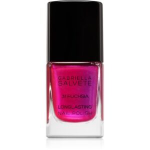 Gabriella Salvete Longlasting Enamel lac de unghii cu rezistenta indelungata stralucire de perla culoare 31 Fuchsia 11 ml-Țena