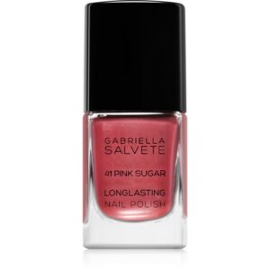Gabriella Salvete Longlasting Enamel lac de unghii cu rezistenta indelungata stralucire de perla culoare 41 Pink Sugar 11 ml-ro