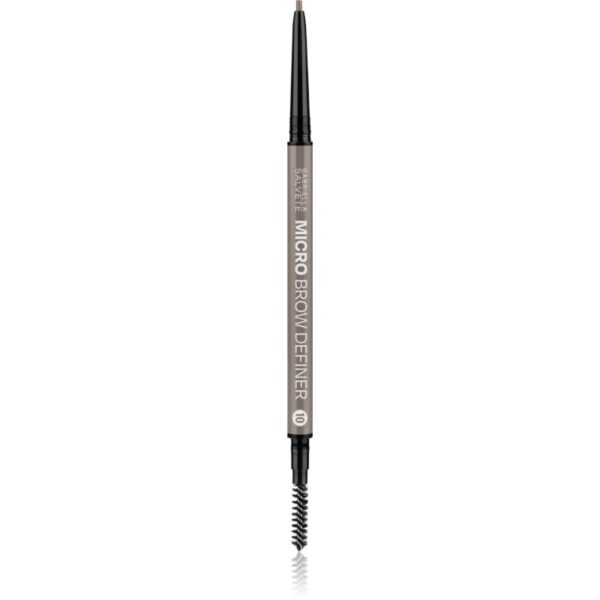 Gabriella Salvete Micro Brow Definer creion sprâncene precise cu pensula culoare 10 0.08 g-ro