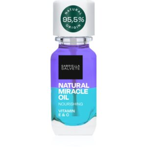 Gabriella Salvete Natural Miracle tratament bifazic pe unghiile distruse 11 ml-Țena