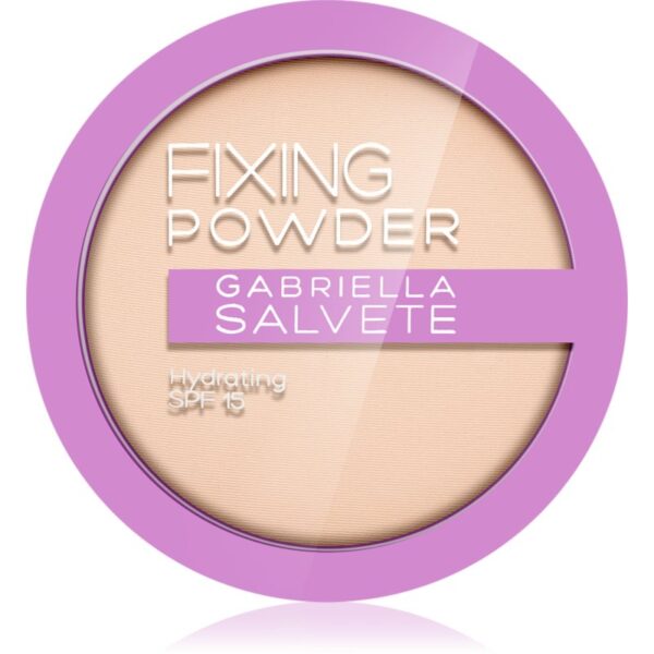 Gabriella Salvete Nude pudră compactă SPF 15 culoare 01 Pure Nude 8 g-ro