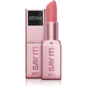 Gabriella Salvete Say It! It Matters ruj mat cu efect de pulbere culoare 01 4 g-Țena
