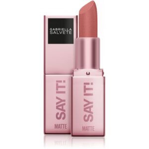 Gabriella Salvete Say It! It Matters ruj mat cu efect de pulbere culoare 02 4 g-Țena