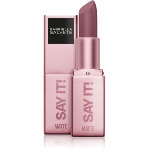 Gabriella Salvete Say It! It Matters ruj mat cu efect de pulbere culoare 04 4 g-Țena