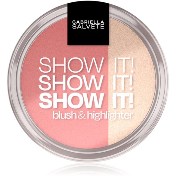 Gabriella Salvete Show It! blush pentru iluminare culoare 01 9 g-Țena