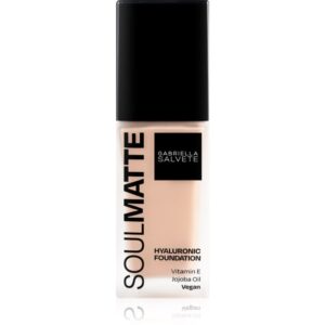 Gabriella Salvete SoulMatte machiaj persistent cu efect matifiant culoare 01N Porcelain Neutral 30 ml-ro