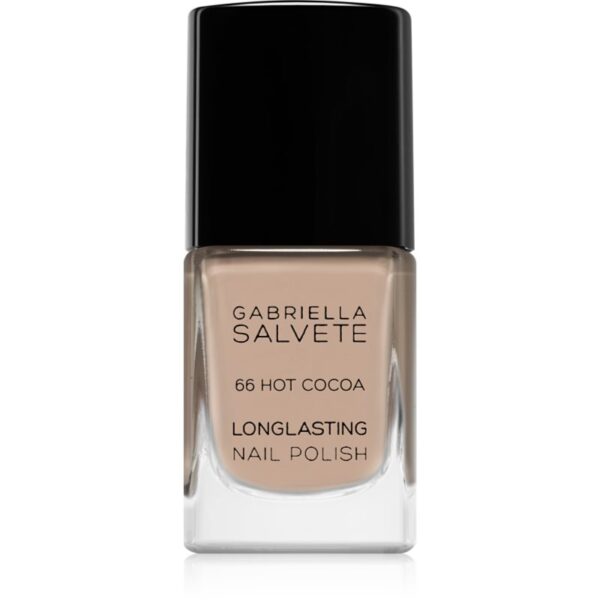 Gabriella Salvete Sunkissed lac de unghii cu rezistenta indelungata culoare 66 Hot Cocoa 11 ml-Țena