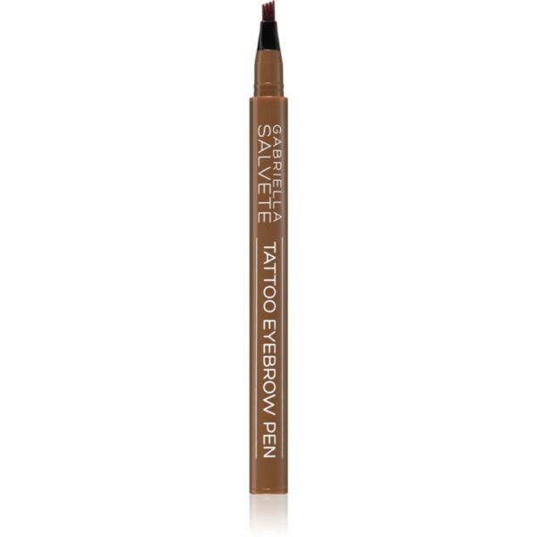 Gabriella Salvete Tattoo Eyebrow Pen creion pentru sprancene culoare 02 Brown 0