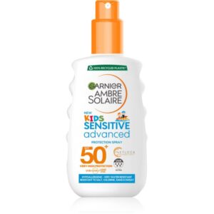 Garnier Ambre Solaire Advanced Sensitive Kids lotiune protectoare pentru plaja SPF 50+ 200 ml-Țena