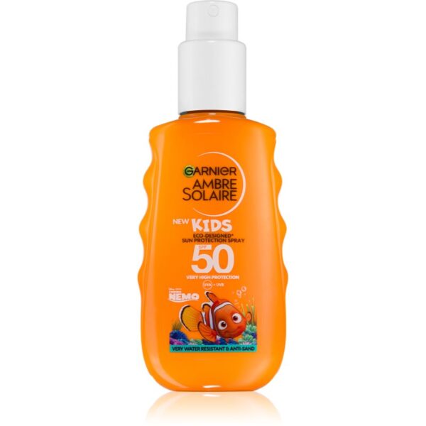 Garnier Ambre Solaire Kids spray pentru protectie solara pentru copii SPF 50+ 150 ml-ro