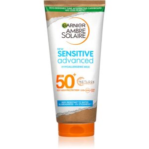 Garnier Ambre Solaire Sensitive Advanced loțiune pentru plaja pentru piele sensibila SPF 50+ 175 ml-ro
