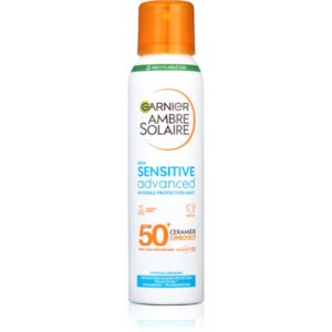 Garnier Ambre Solaire Sensitive Advanced spray pentru plajă pentru piele foarte sensibila SPF 50+ 150 ml-Țena