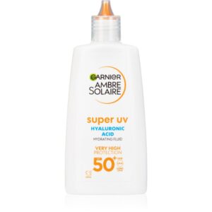 Garnier Ambre Solaire Super UV Hyaluronic Acid fluid protecție cu efect de hidratare SPF 50+ 40 ml-Țena