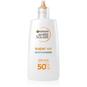 Garnier Ambre Solaire Super UV Niacinamide fluid protecție impotriva imperfectiunilor pielii SPF 50+ 40 ml-ro