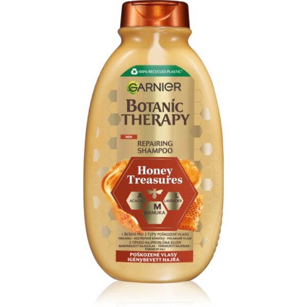 Garnier Botanic Therapy Honey & Propolis șampon regenerator pentru par deteriorat 400 ml-Țena