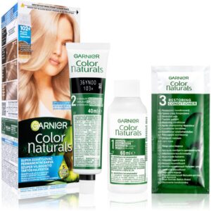 Garnier Color Naturals Creme culoare par culoare 102+ Frosty Silver 1 buc-ro