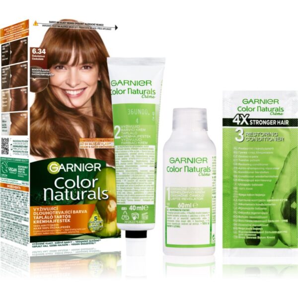 Garnier Color Naturals Creme culoare par culoare 6.34 Chocolate 1 buc-ro