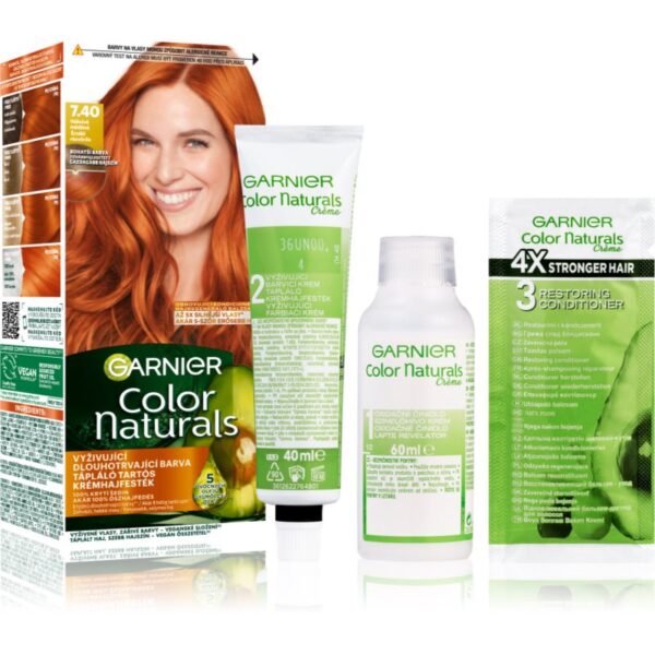 Garnier Color Naturals Creme culoare par culoare 7.40 Intense Copper 1 buc-ro