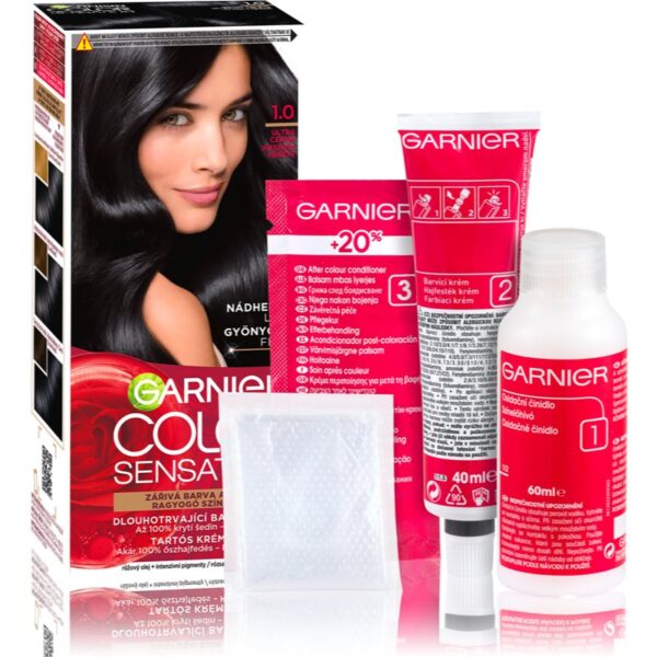 Garnier Color Sensation culoare par culoare 1.0 Onyx Black 1 buc-ro