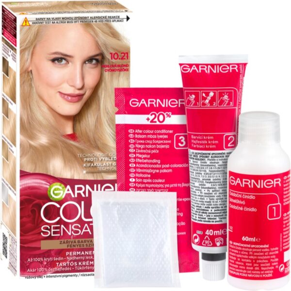 Garnier Color Sensation culoare par culoare 10.21 Delicate Pearly Blonde-Țena