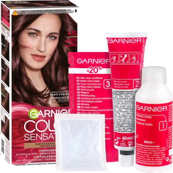 Garnier Color Sensation culoare par culoare 4.15 Icy Chestnut 1 buc-ro