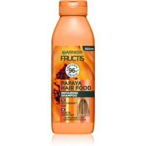 Garnier Fructis Papaya Hair Food sampon pentru regenerare pentru par deteriorat 350 ml-Țena