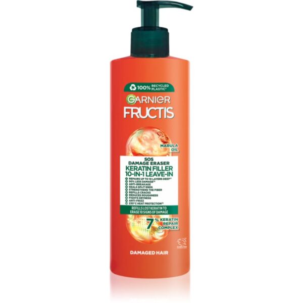 Garnier Fructis SOS Repair 10IN1 tratament pentru îngrijirea părului fără clătire 400 ml-ro