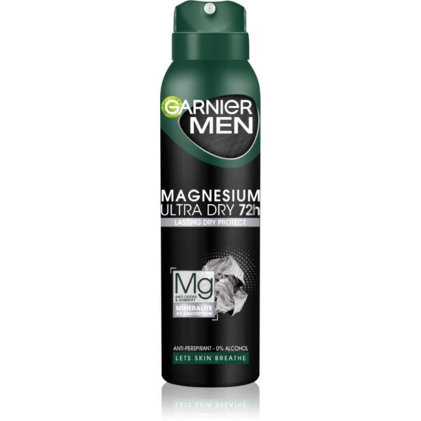 Garnier Men Mineral Magnesium Ultra Dry antiperspirant pentru barbati 150 ml-Țena