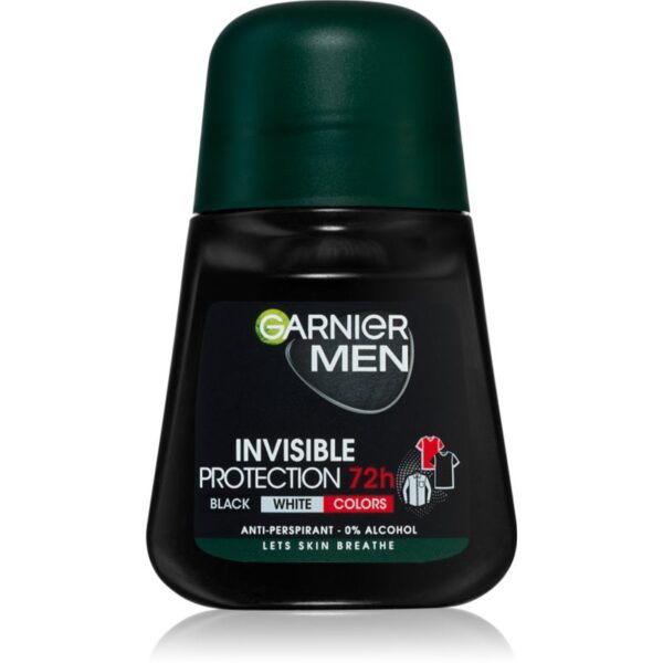 Garnier Men Mineral Neutralizer antiperspirant roll-on impotriva petelor albe 72h 50 ml-ro