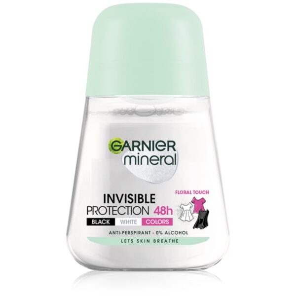Garnier Mineral Invisible antiperspirant roll-on pentru femei 48h 50 ml-ro