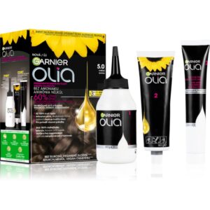 Garnier Olia Big Kit Culoare permanenta pentru par culoare 5.0 Brown 1 buc-ro