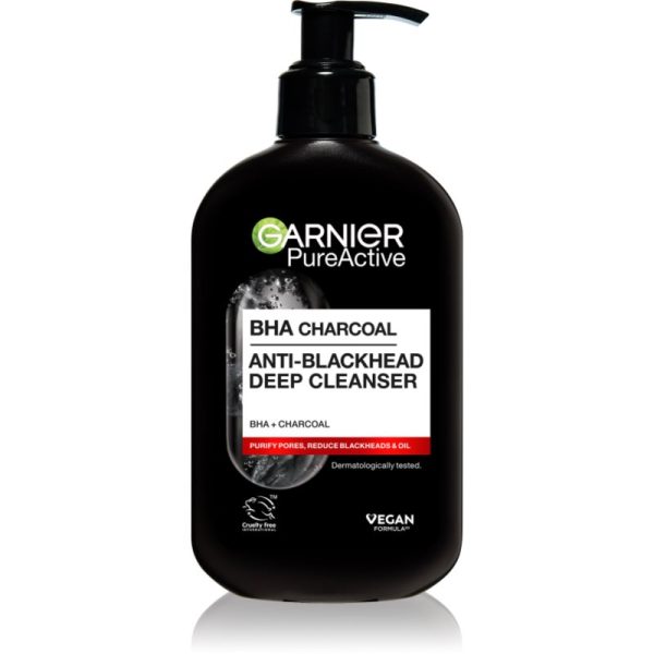 Garnier Pure Active Charcoal gel de curățare impotriva punctelor negre 250 ml-ro