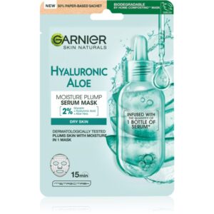 Garnier Skin Naturals Hyaluronic Aloe mască textilă hidratantă 28 g-Țena