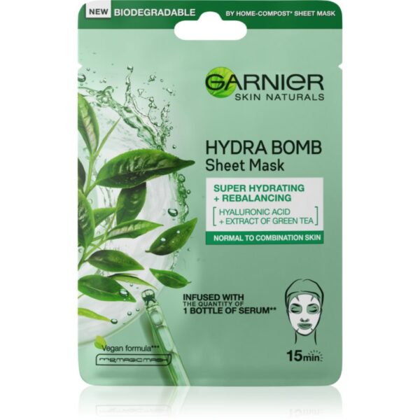 Garnier Skin Naturals Moisture+Freshness mască de curățare și super-hidratare pentru piele normală și mixtă 28 g-ro