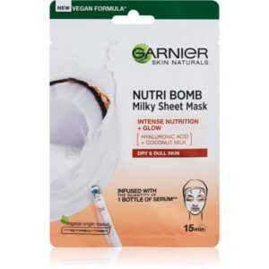 Garnier Skin Naturals Nutri Bomb mască textilă nutritivă pentru o piele mai luminoasa 28 g-ro