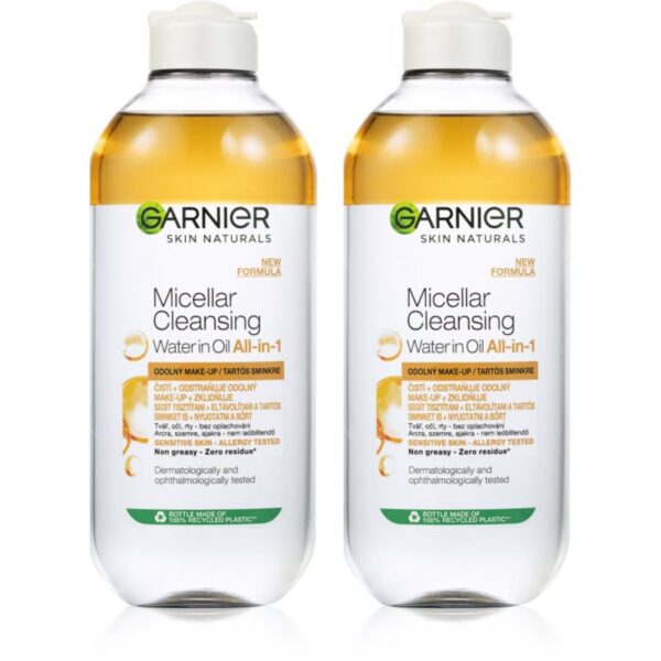 Garnier Skin Naturals apa micelara 2 in 1 3 in 1 2 x 400ml-Țena
