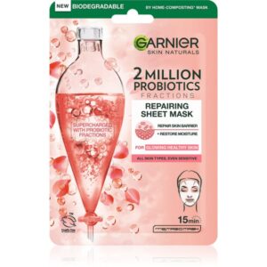 Garnier Skin Naturals mască textilă facială de unică folosință cu probiotice 22 g-ro
