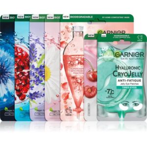 Garnier Skin Naturals set de măști textile-Țena