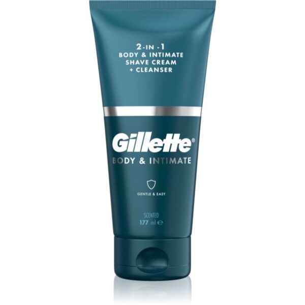 Gillette Body&Intimate 2in1 Shave Cream produs pentru ras inghinal cu emulsie de spălare pentru barbati 150 ml-ro