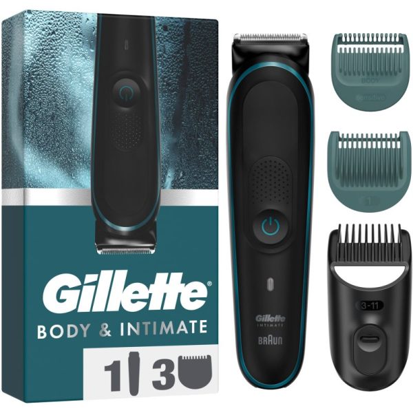 Gillette Body&Intimate i5 trimmer pentru zonele intime și corp pentru barbati 1 buc-ro